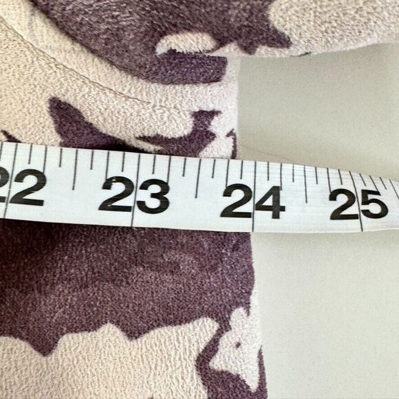 Vintage Y2K 90's Step in Style Women's M Faux Suede Sherpa Lined Pea Coat Jacket - Picture 9 of 11